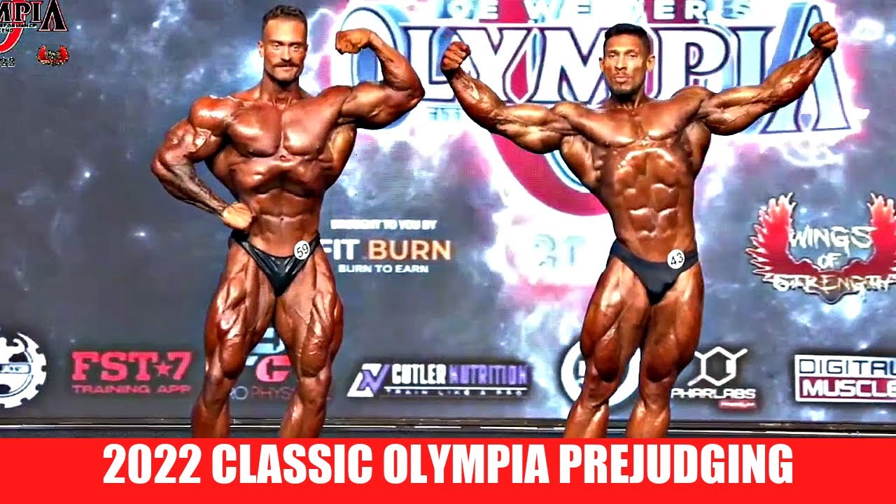 2022 Classic Physique Olympia Prejudging ラモン・ディノ VS CBum!!! Tokyo